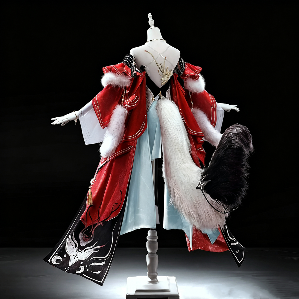 【In Stock】Game Wuthering Waves Cosplay The Moon Fox Hsin Cosplay Costume Premium Edition