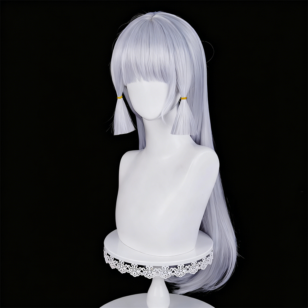 【In Stock】Game Genshin Impact Cosplay Kamisato Ayaka Cosplay Wig