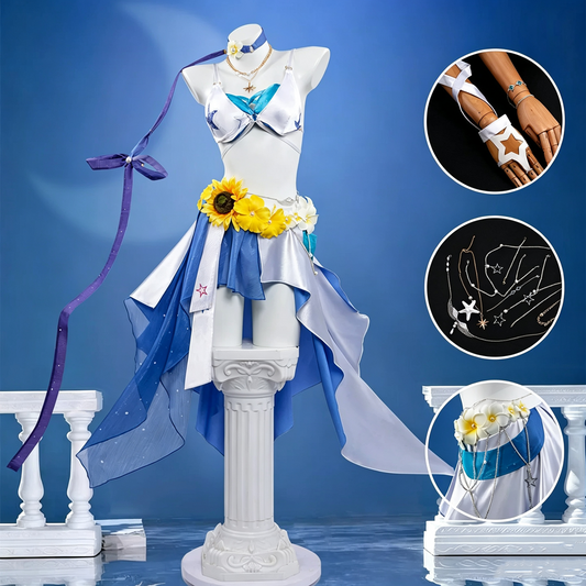 【In Stock】Game Honkai: Star Rail Cosplay Robin Swimsuit Cosplay Costume