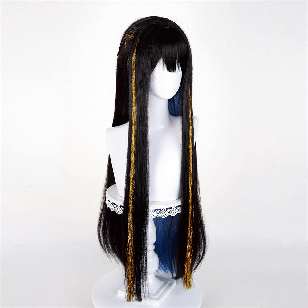 【In Stock】Game Honkai: Star Rail Cosplay Constance "The Dahlia" Cosplay Wig with Golden Hair