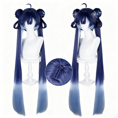 【In Stock】Game Wuthering Waves Cosplay Yongqing Fang's Iuno Cosplay Wig