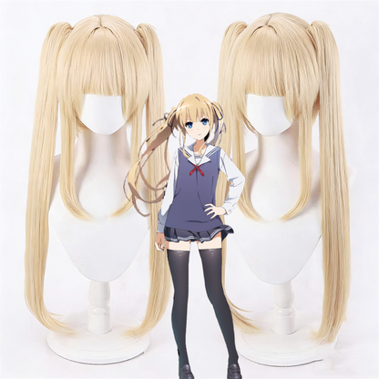 【In Stock】Anime Saekano: How to Raise a Boring Girlfriend Cosplay Eriri Spencer Sawamura Cosplay Wig