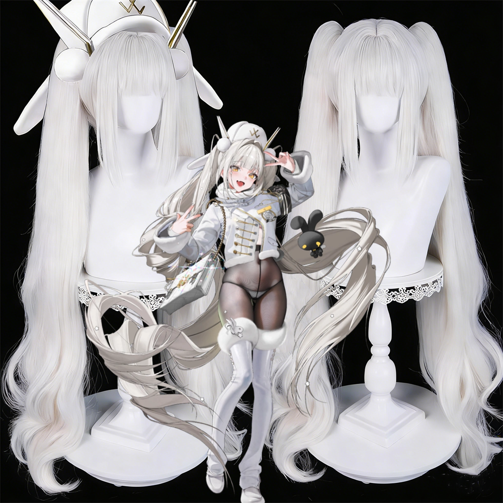 【In Stock】Game 승리의여신: 니케 Goddess of Victory: Nikke Cosplay ブラン Blanc Cosplay Wig