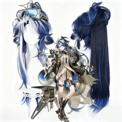 【In Stock】Game Arknights Cosplay Astgenne the Lightchaser Cosplay Wig