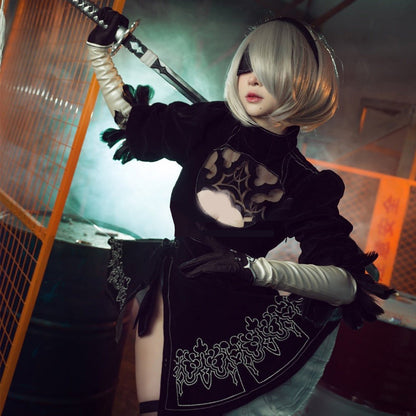 【In Stock】Game NieR: Automata Cosplay YoRHa No.2 Type B Cosplay Costume - Cosplay Costumes