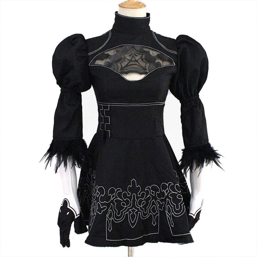 【In Stock】Game NieR: Automata Cosplay YoRHa No.2 Type B Cosplay Costume - Cosplay Costumes