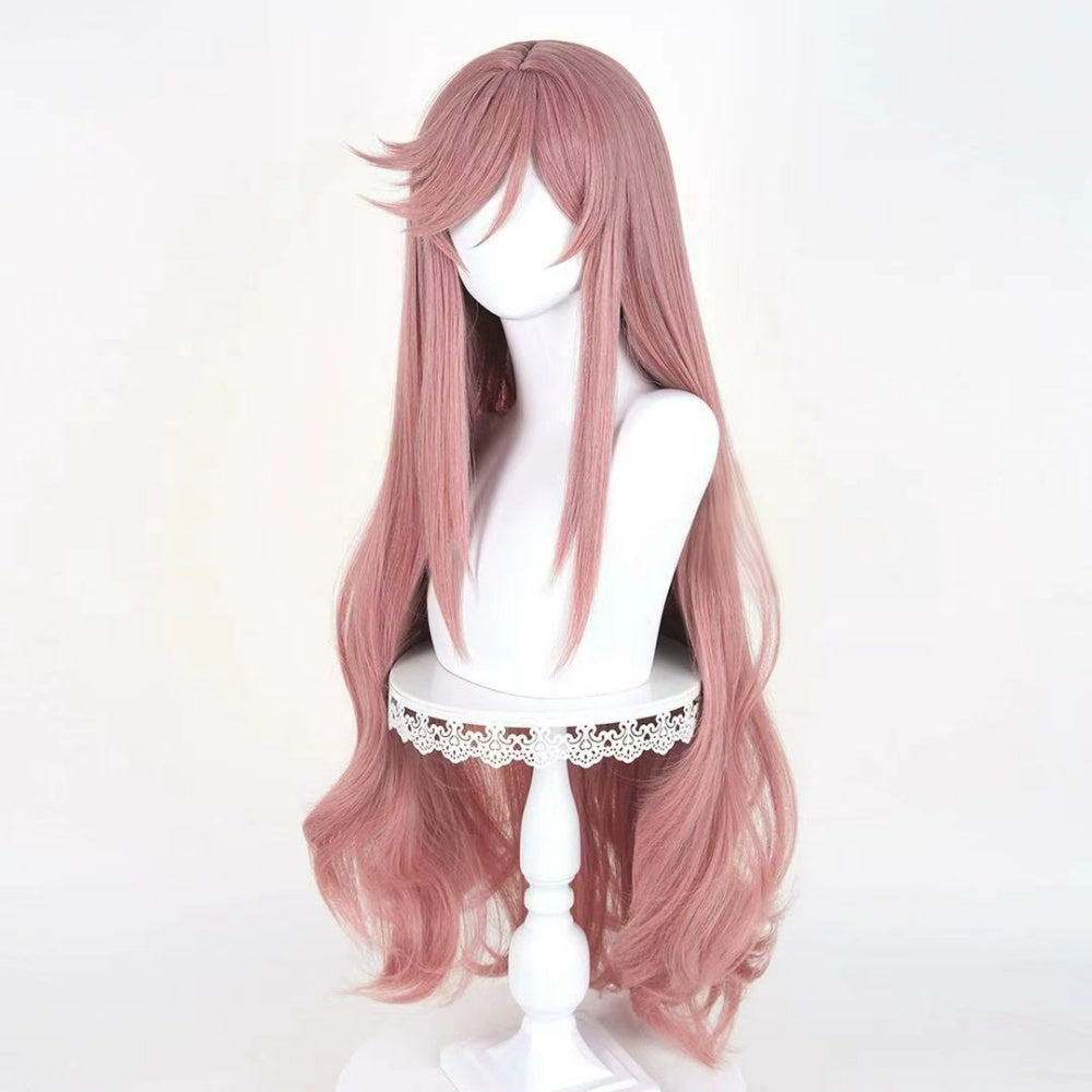 【In Stock】Anime The Ribbon Hero Cosplay SapphireDaily Wear Cosplay Wig Pink Style Hair