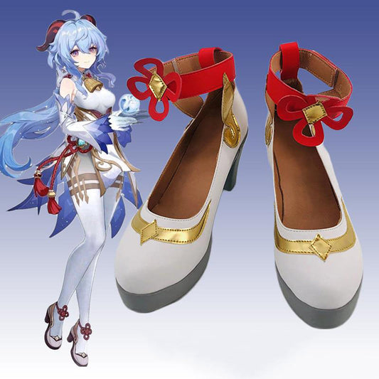 Game Genshin Impact Cosplay Ganyu Cosplay Shoes - Cosplay Shoes Boots