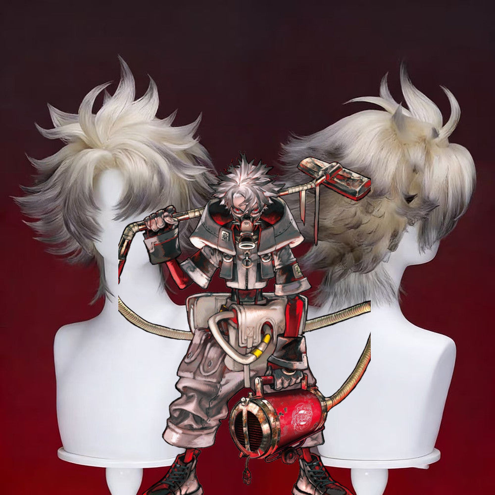 【In Stock】Anime Anime Gachiakuta ガチアクタCosplay ルード Rudo Surebrec Cosplay Wig