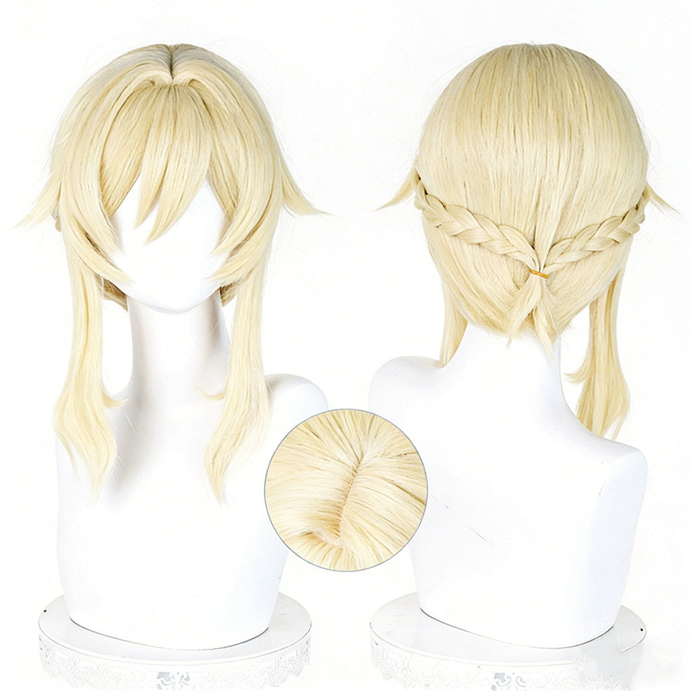 【In Stock】Game Genshin Impact Cosplay Lumine&Aether As Heaven and Earth Are Made Anew Cosplay Wig
