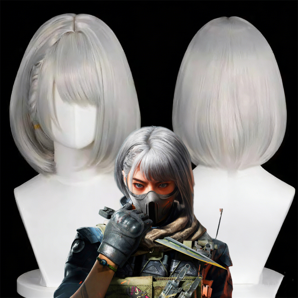 【In Stock】Game Delta Force Cosplay MaiXiaowen Hackclaw Cosplay Wig Short Hair