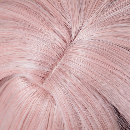 【In Stock】Game Arknights Cosplay Theresa Cosplay Wig Pink Color Long Hair