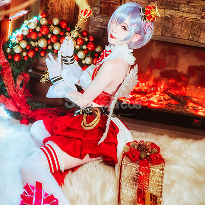 【In Stock】Anime Re: Zero - Starting Life in Another World Cosplay Rem Christmas Cosplay Costume