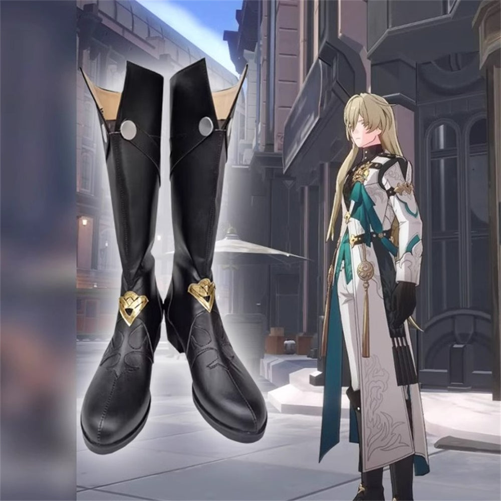 Game Honkai: Star Rail Cosplay Xianzhou Alliance Luocha Cosplay Shoes - Cosplay Shoes Boots