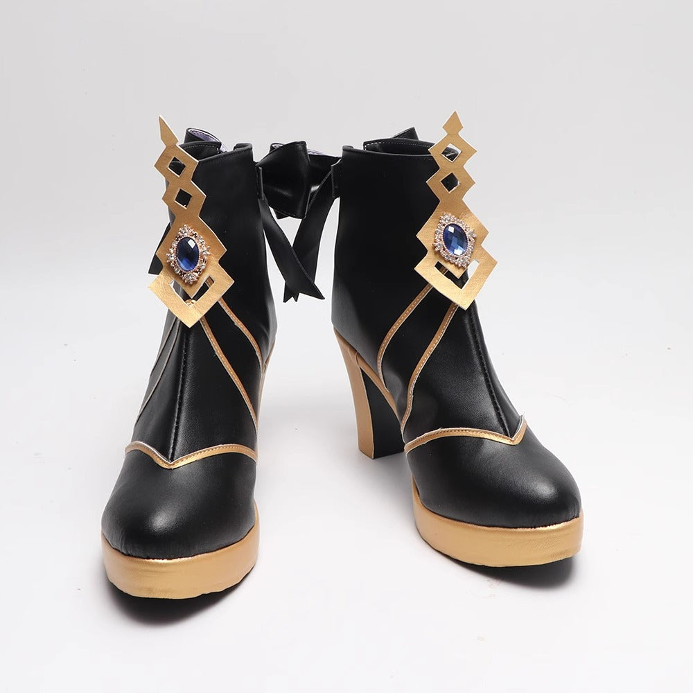 Game Genshin Impact Cosplay Navia Cosplay Shoes - Shoes Style1 / 35 - Cosplay Shoes Boots