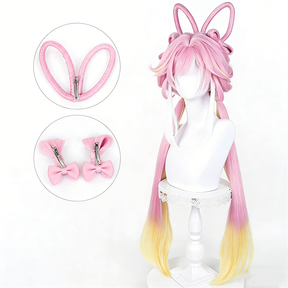 【In Stock】Game Honkai Impact 3rd Cosplay Glistening Moonlight Elysia Cosplay Wig