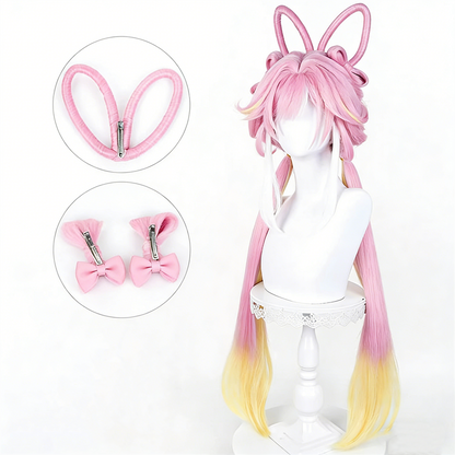 【In Stock】Game Honkai Impact 3rd Cosplay Glistening Moonlight Elysia Cosplay Wig