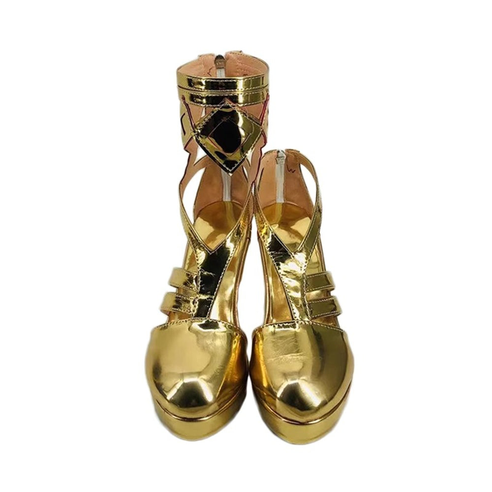 Game Genshin Impact Cosplay Layla Cosplay Shoes - Cosplay Shoes Boots