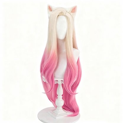 【In Stock】Game League of Legends Cosplay Ahri - K/DA Cosplay Wig