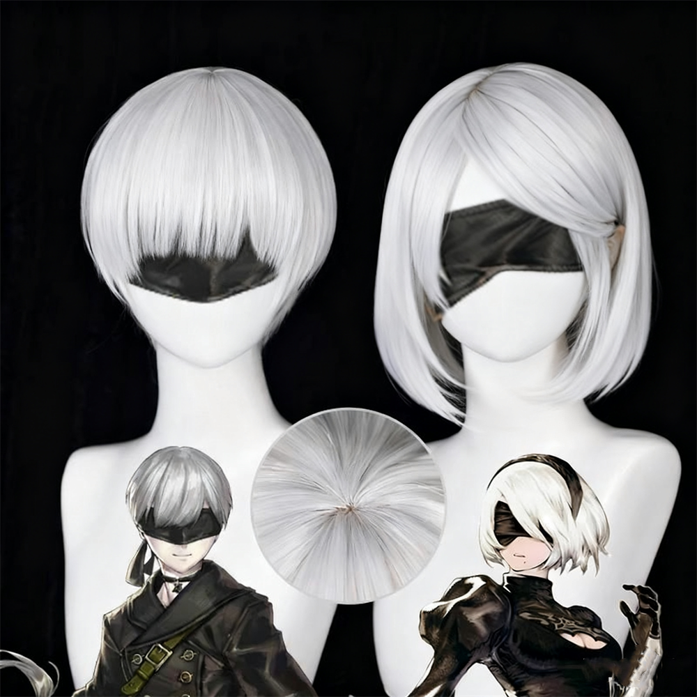 【In Stock】Game NieR: Automata Cosplay YoRHa No.2 Type B Cosplay Wig
