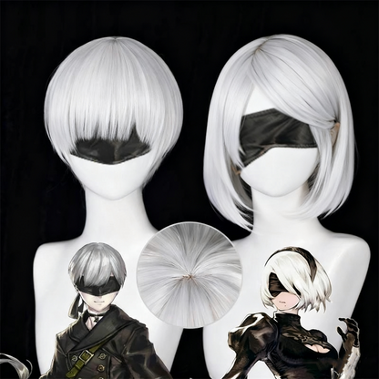 【In Stock】Game NieR: Automata Cosplay YoRHa No.2 Type B Cosplay Wig