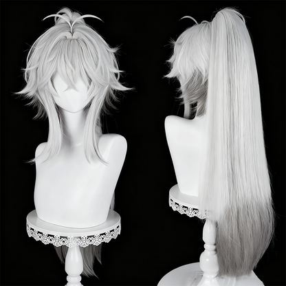 【In Stock】Game Arknights Cosplay Lappland the Decadenza Disorderly Humility Cosplay Wig
