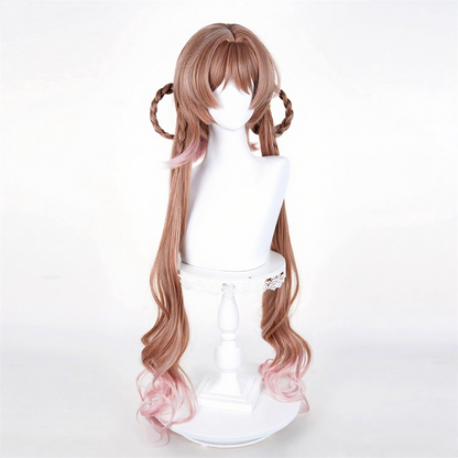 【In Stock】Game Arknights Cosplay DREAMLAND PLANET Eyjafjalla the Hvít Aska Cosplay Wig