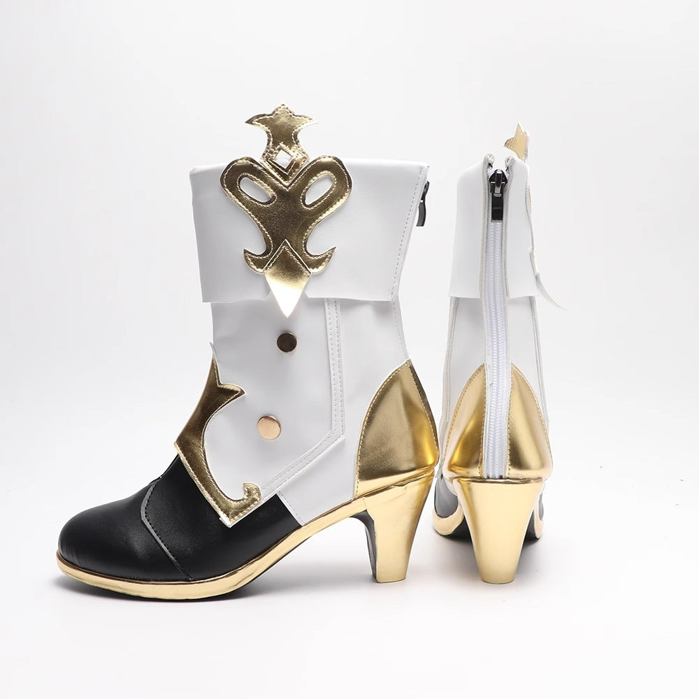 Game Genshin Impact Cosplay Clorinde Cosplay Shoes