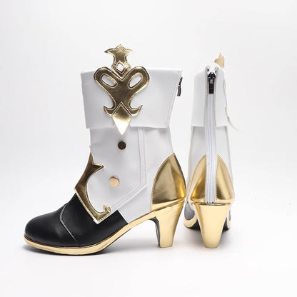 Game Genshin Impact Cosplay Clorinde Cosplay Shoes