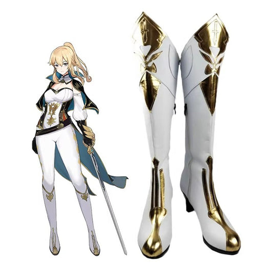Game Genshin Impact Cosplay Jean Cosplay Shoes - Cosplay Shoes Boots