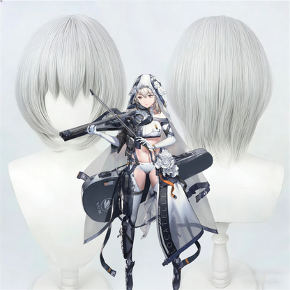 【In Stock】Game 승리의여신: 니케 Goddess of Victory: Nikke Cosplay 율리아 ジュリア Julia Cosplay Wig