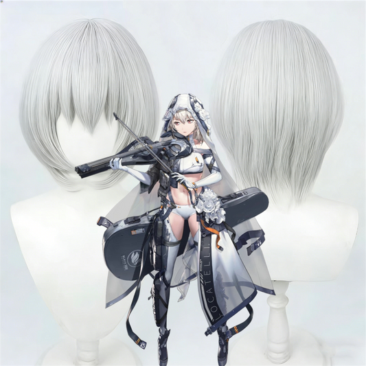 【In Stock】Game 승리의여신: 니케 Goddess of Victory: Nikke Cosplay 율리아 ジュリア Julia Cosplay Wig