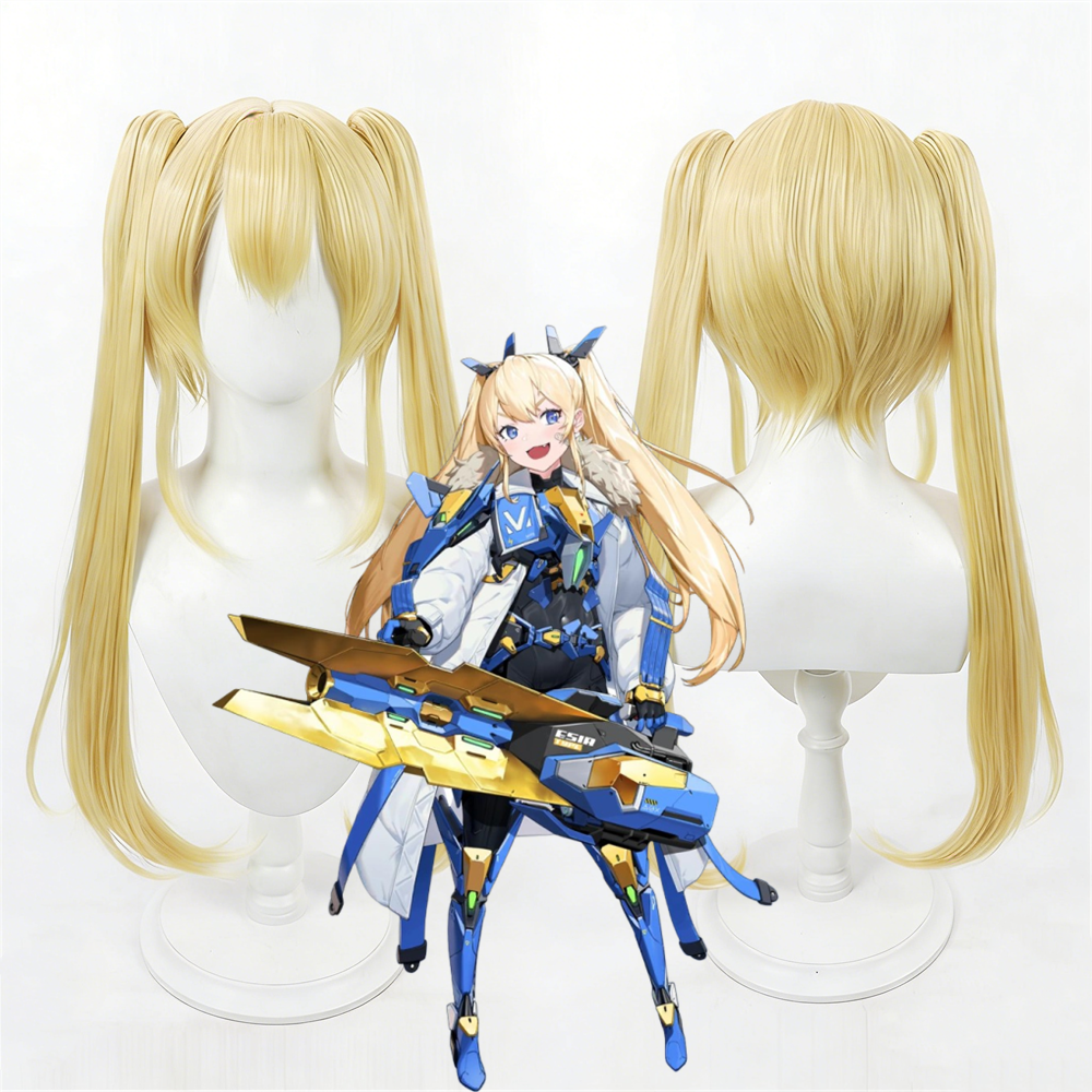 【In Stock】Game 승리의여신: 니케 Goddess of Victory: Nikke Cosplay 라플라스 ラプラス Laplace Cosplay Wig