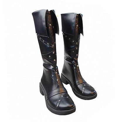 Game Identity V Cosplay Seer (Eli Clark) skin Noir Cosplay Shoes