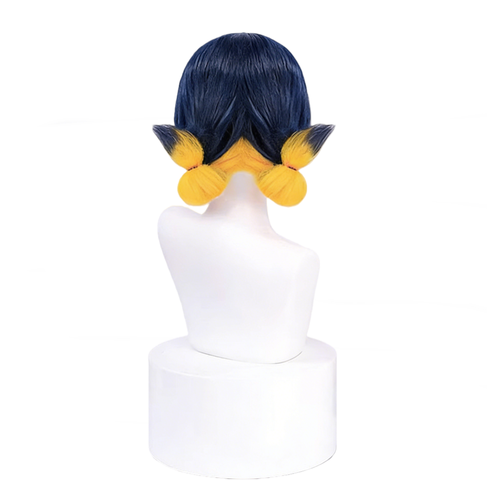 【In Stock】Game Overwatch 2 Cosplay Girl Group Kiriko Cosplay Wig Female Idol Group Cosplay Wig