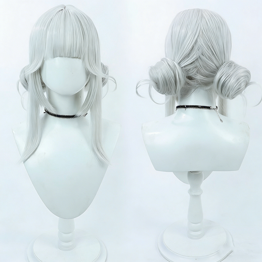 【In Stock】Game 승리의여신: 니케 Goddess of Victory: Nikke Cosplay 블랑 ブラン Blanc Cosplay Wig