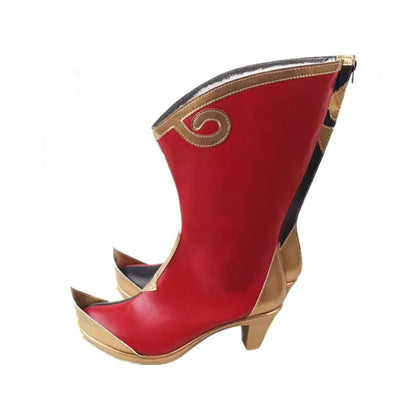 Game Genshin Impact Cosplay Yanfei Cosplay Shoes - Cosplay Shoes Boots