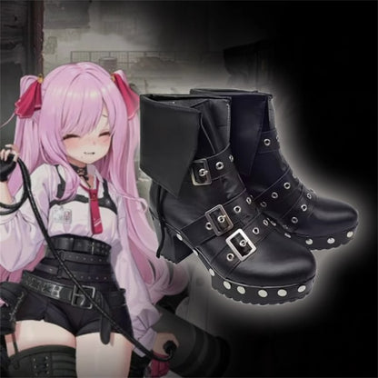 Game Goddess of Victory: Nikke Cosplay Yuni Cosplay Shoes