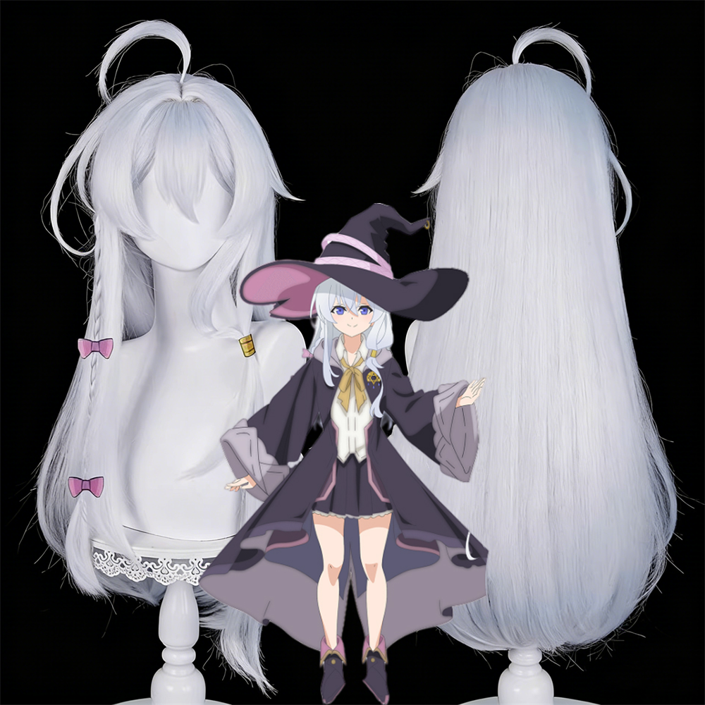【In Stock】Anime Wandering Witch: The Journey of Elaina Cosplay Elaina Seiko Cosplay Wig