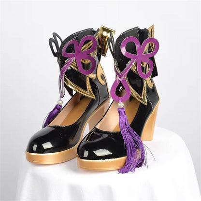 Game Genshin Impact Cosplay FuXuan Cosplay Shoes - Cosplay Shoes Boots