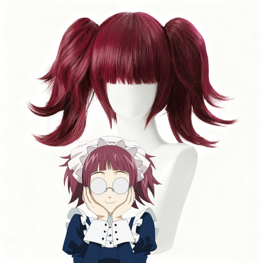 【In Stock】Anime Black Butler Cosplay Mey-Rin メイリン Meirin Cosplay Wig