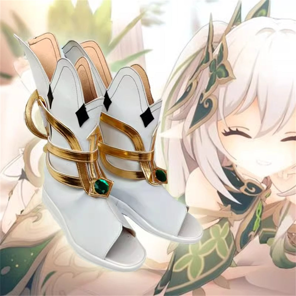 Game Genshin Impact Cosplay Nahida Cosplay Shoes - Cosplay Shoes Boots
