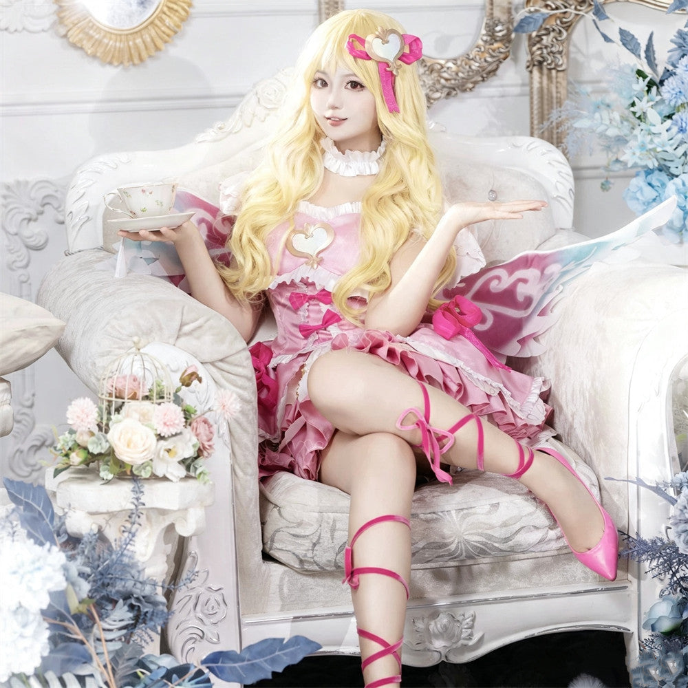 【In Stock】Anime Aikatsu! Cosplay Aurora Kiss Coord Cosplay Costume