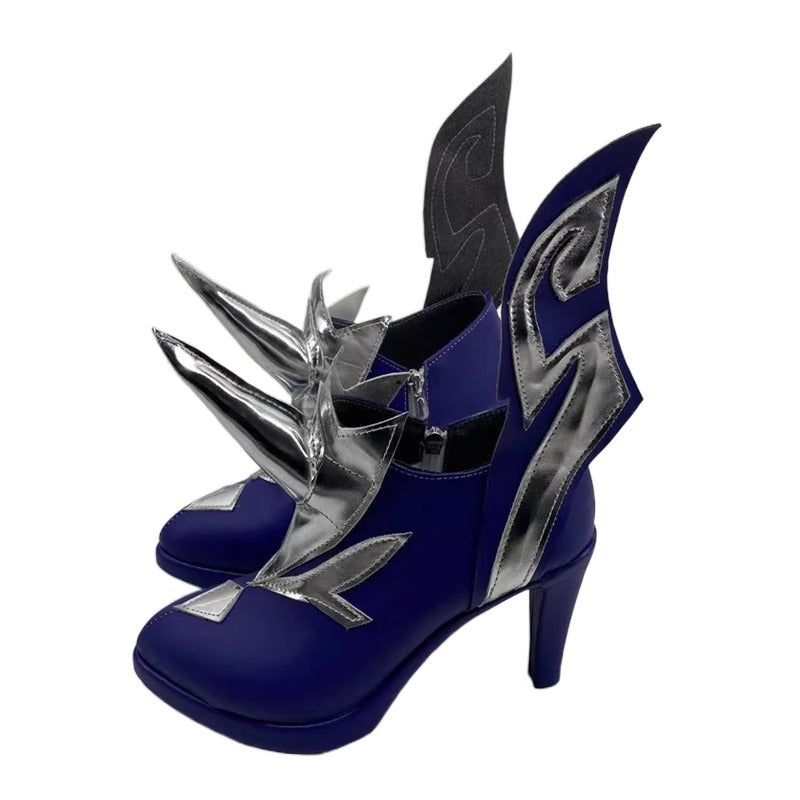 Game Genshin Impact Cosplay Skirk Cosplay Shoes