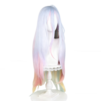【In Stock】Anime ノーゲーム・ノーライフ No Game No Life Cosplay Shiro Cosplay Wig