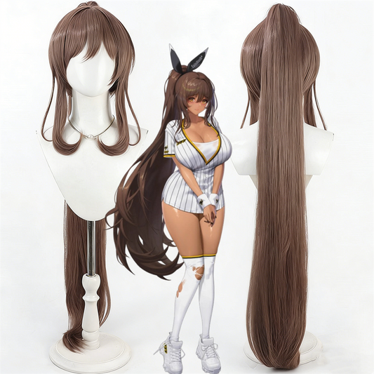 【In Stock】Game 승리의여신: 니케 Goddess of Victory: Nikke Cosplay 누아르 ノワール Noir Cosplay Wig