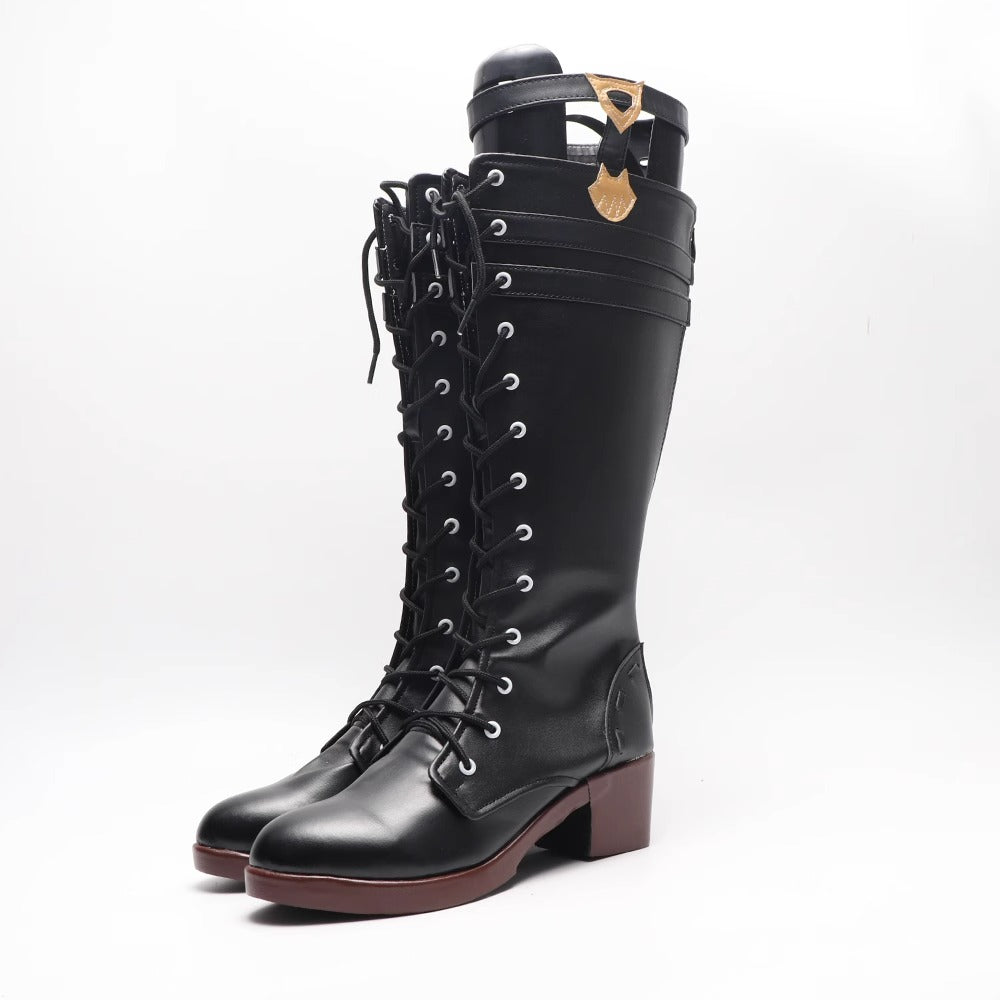 Game Genshin Impact Cosplay Lyney Cosplay Shoes - Cosplay Shoes Boots
