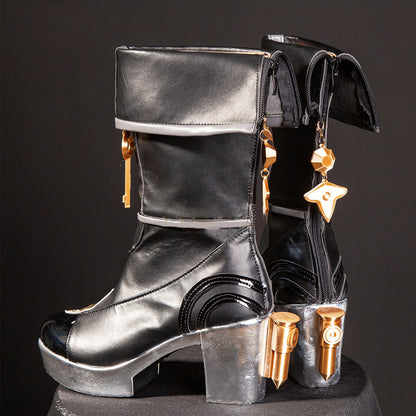 Game Zenless Zone Zero Cosplay Lucia Elowen Cosplay Shoes