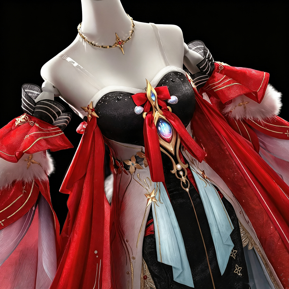 【In Stock】Game Wuthering Waves Cosplay The Moon Fox Hsin Cosplay Costume Premium Edition