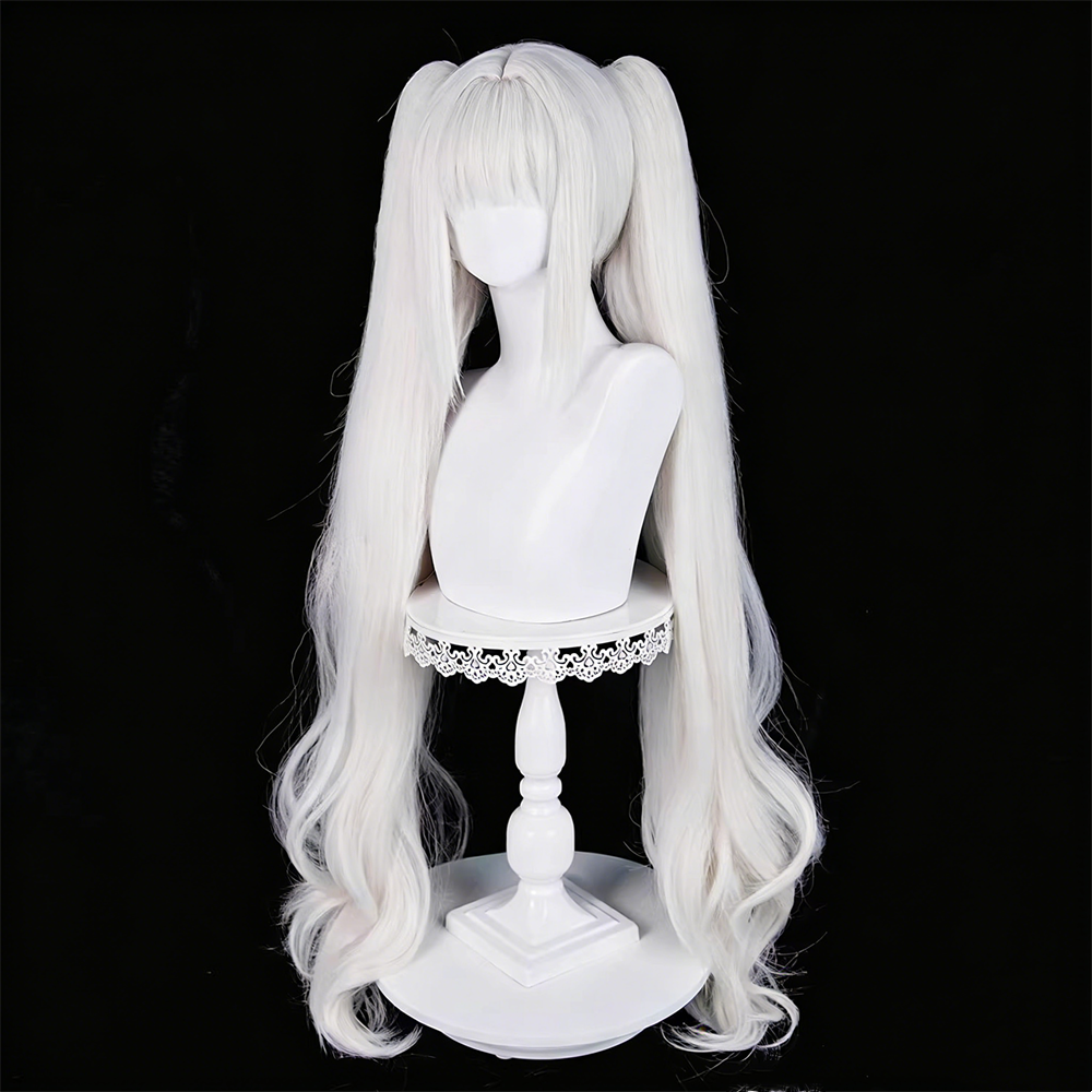 【In Stock】Game 승리의여신: 니케 Goddess of Victory: Nikke Cosplay ブラン Blanc Cosplay Wig